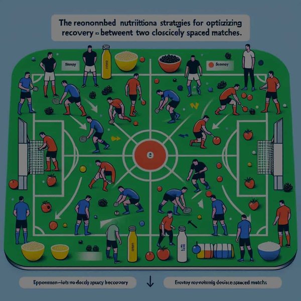 Quelles sont les stratégies nutritionnelles recommandées pour optimiser la récupération entre deux matchs rapprochés?