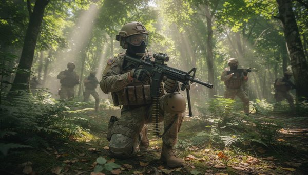 La mitrailleuse airsoft : l'équipement incontournable pour des parties immersives